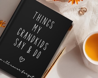 Grandparents Journal For Grandma Gift From Grandkids Memory Book Grandmother Notebook Mothers Day Gift For Nana Birthday Christmas Gift Gigi