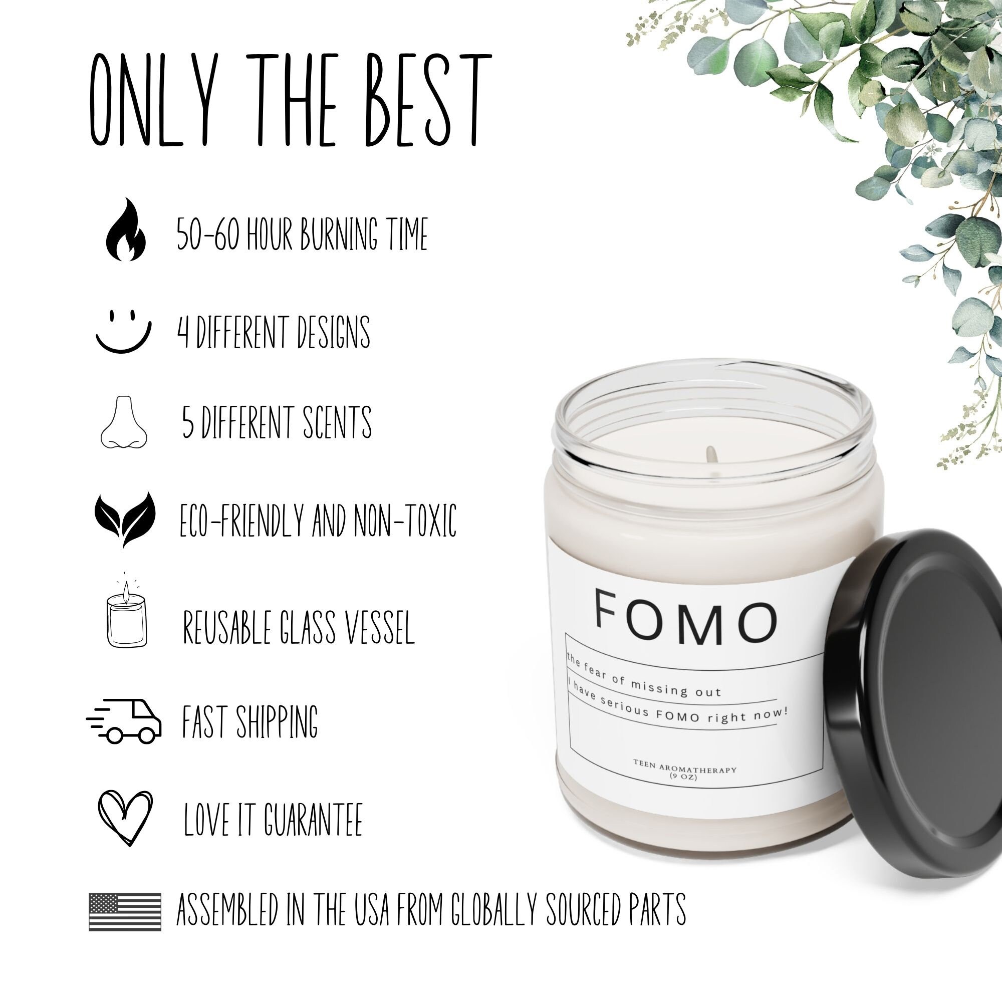 Funny Teen Candle, Scented Candle Gift, Candle Party Favors, Custom Candle Party Favors, Rizz