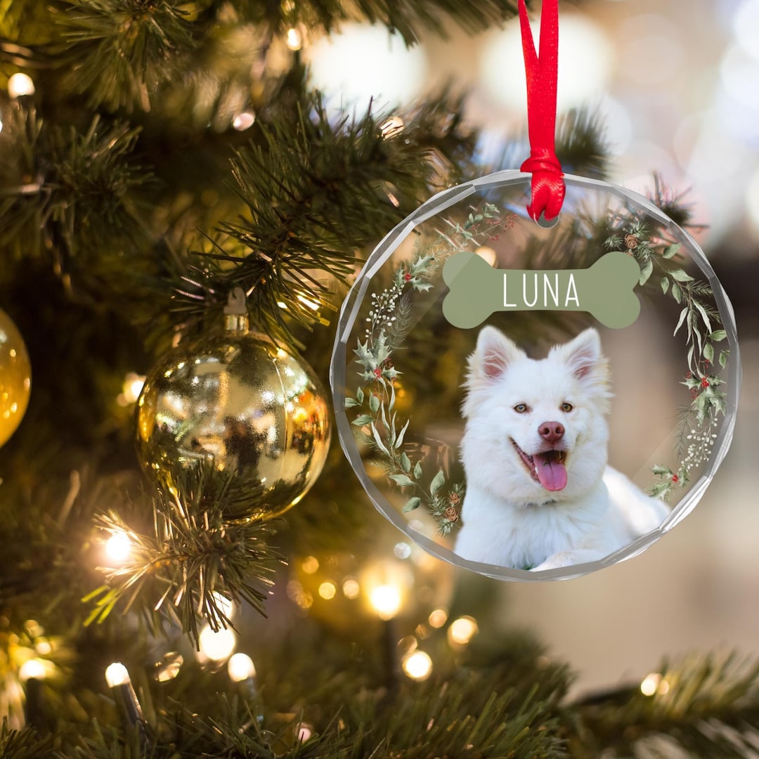 Personalized Dog Memorial Ornament Gift, Pet Memorial Gift, Dog Loss ...