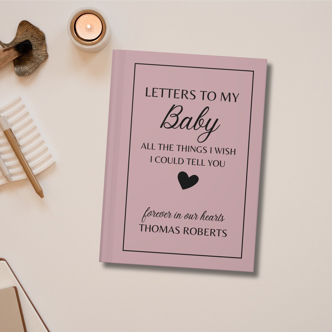 Infancy Journal Loss of Baby Journal, Grief Journal, Pregnancy Loss Gift, Stillborn ...