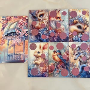 Summer Forest Sparchallenges | A6 Binder | Umschlagmethode