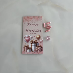 Sweet Birthday Sparchallenge | 4 in 1 Klappkarte | für A6 Binder | Umschlagmethode