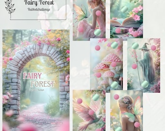 Fairy Forest Sparchallenges | A6 Binder | Umschlagmethode