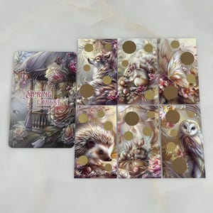 Spring Forest Sparchallenges | A6 Binder | Umschlagmethode