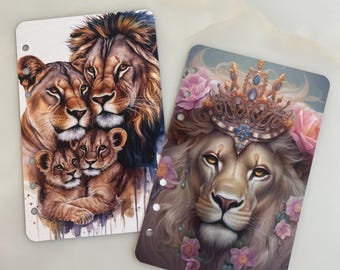 Cover sheet for A6 binder