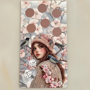 Sparchallenge Hello spring | für A6 Binder | Umschlagmethode