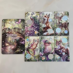 Magical Forest Sparchallenges | A6 Binder | Umschlagmethode
