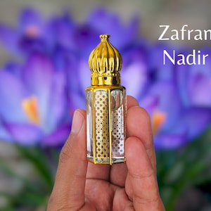ZAFRAN NADIR(Saif Al Fares)Best selling scent- Natural Fragrance Oil. Alcohol free, Strong and long lasting roll on attar.