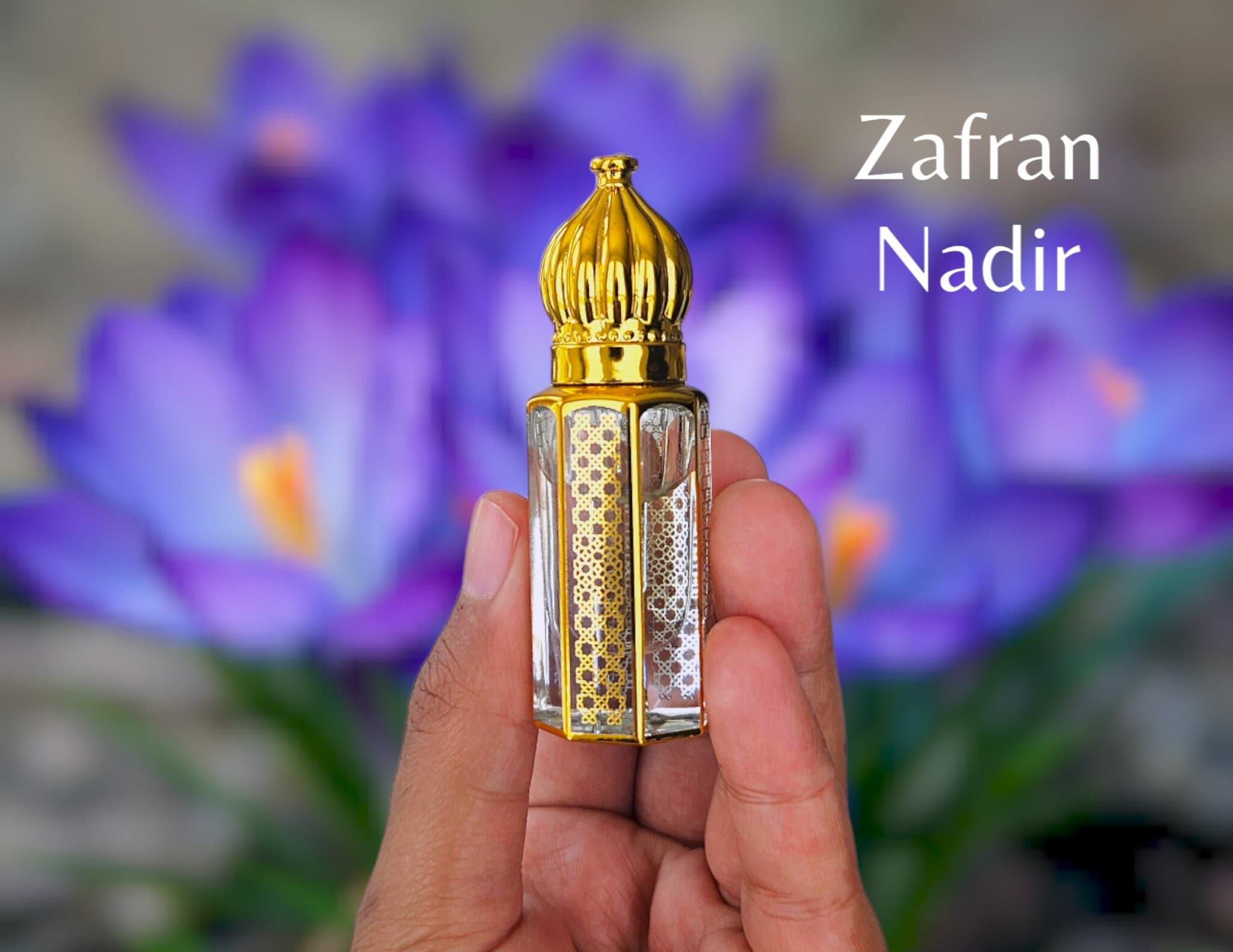Zafran Nadir Attar: Saffron Rose Agarwood Fragrance Oil (6ML) - Etsy