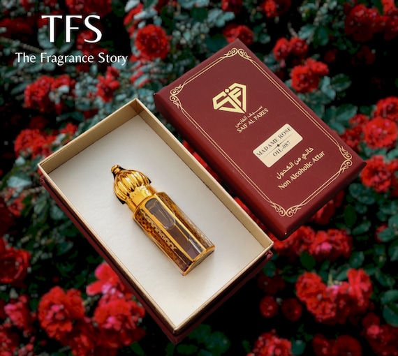 Madam Rose Attar: Natural Roll on Perfume Oil Alcohol Free (6ML