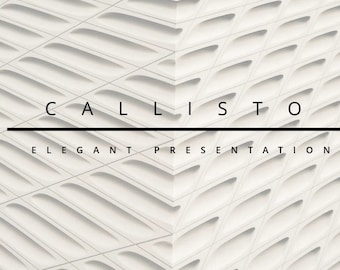 Business Power Point Präsentationsvorlage, saubere Business Pitch Deck Vorlage, einfache Präsentationsvorlage, PPT Vorlage, Theme Elegant