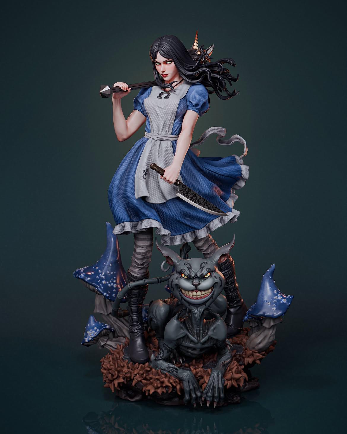 Alice Madness Returns Figurines - Etsy