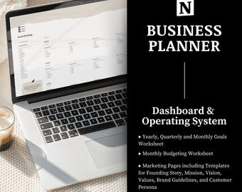 Notion Business Planner: Goals, Budget, Marketing (2025)