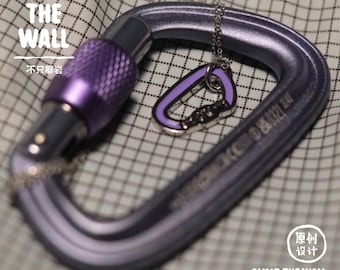 Original Carabiner Pendant Necklace for Climbers, Climbing Lovers and Beyond