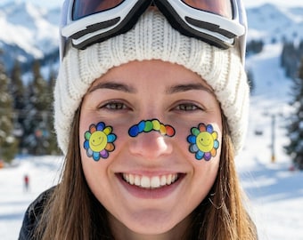 Ski Face Stickers | Cold Weather Protection, Designs