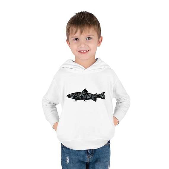 Kids fishing hoodie discount