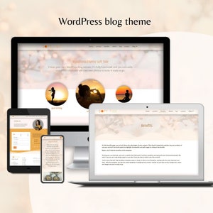 WordPress Template for Coaches & Small Businesses | Fresh, SEO-Friendly Design | Elementor Pro required