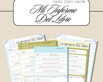 Kids Reading Report Template: Homeschool Printable (A4)