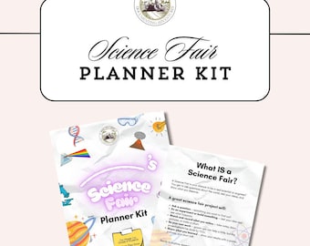 Science Fair Planner Kit for Kids
