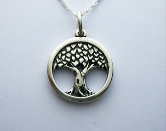 Tree of Life, Tree Jewelry, Tree of Life Pendant, Wisdom jewelry, Tree of Life charm, Tree of Life necklace, Spiritual Jewelry