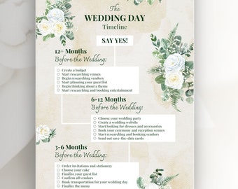 Wedding Planner Bundle, 17 Pages Wedding Planning Material, Wedding Budget, Wedding List, Rehearsal Dinner, Wedding Pictures, Guest List