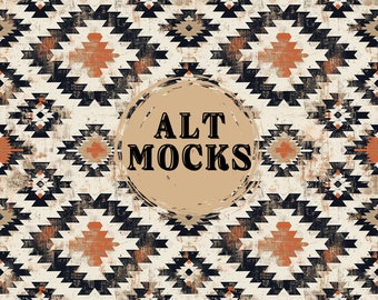 Asteca Neutro Preto Terroso Sudoeste Padrão Sem Costura Ocidental Repetível Download Digital Imprimir Arquivo PNG Funky Western Beige Stitch Art