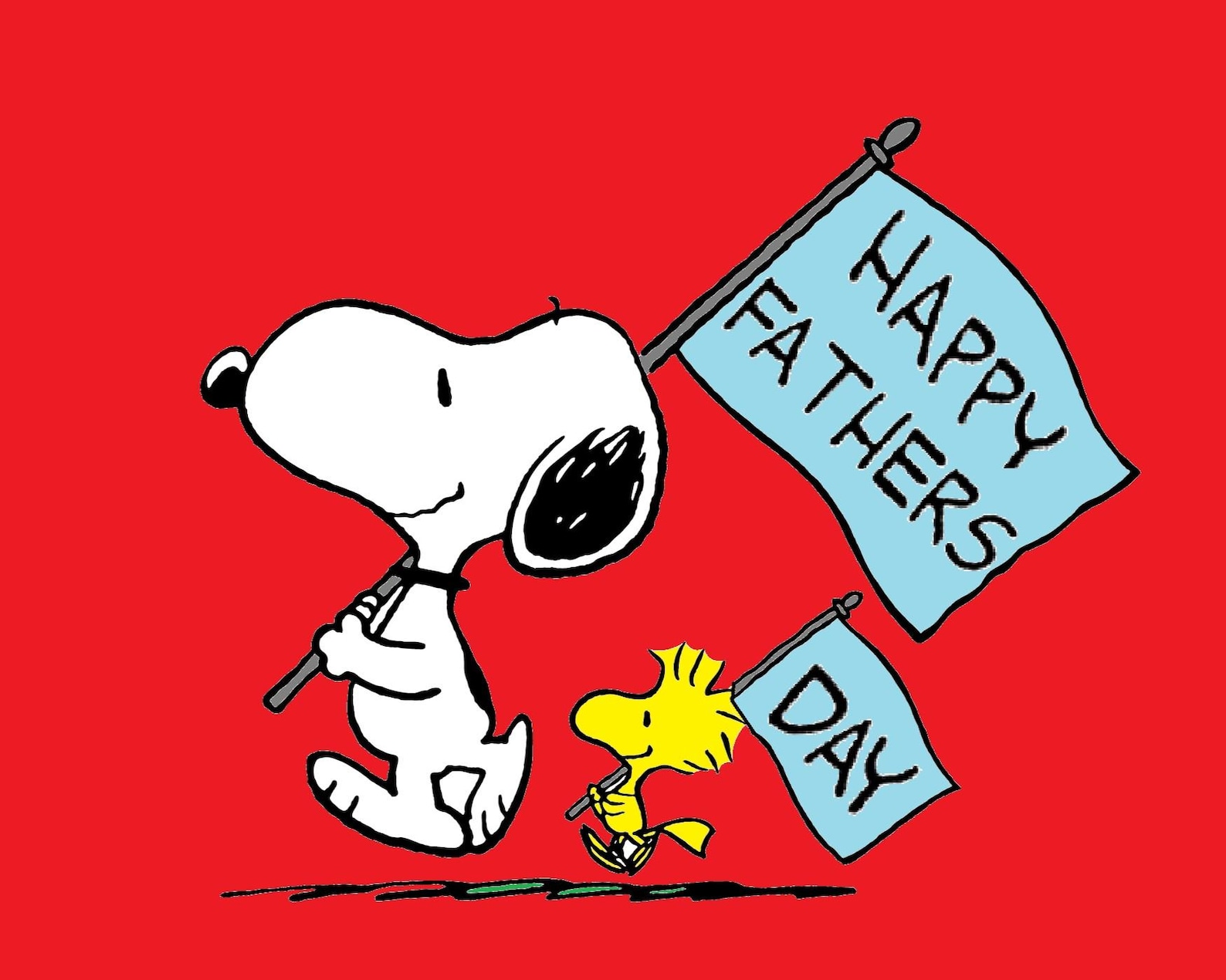 Happy Father's Day Snoopy & Woodstock Home Decor Block - Etsy