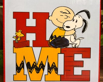 Peanuts HOME home decor block