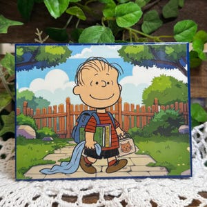 Linus Van Pelt home decor block