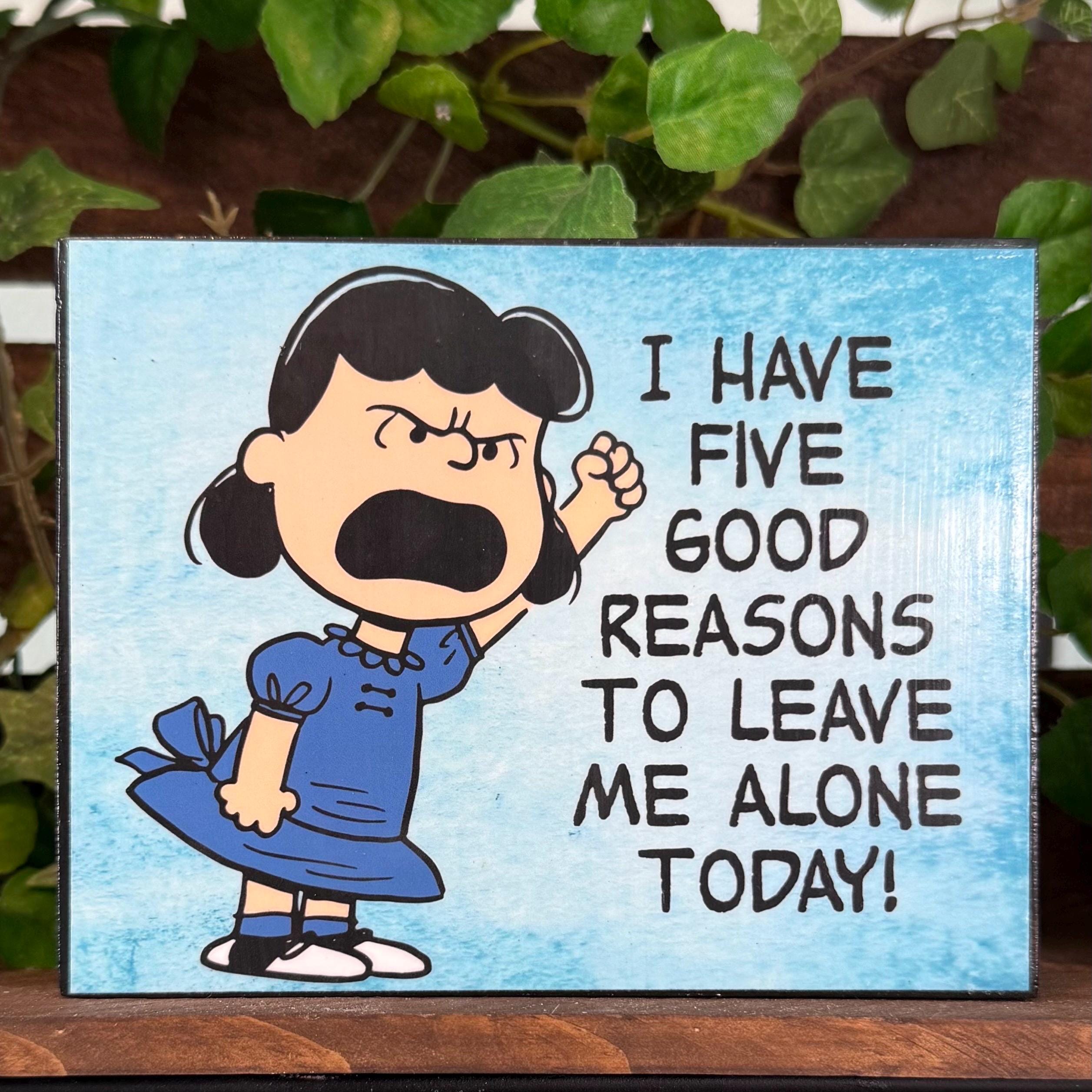 Lucy Peanuts Crabby - Etsy