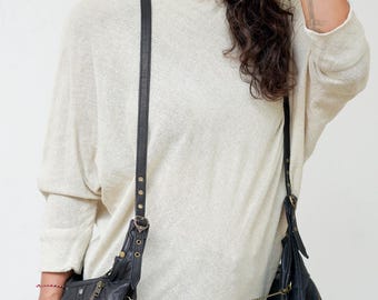 Long Leather Holster Vest