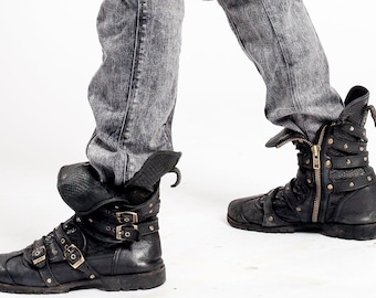 Novarva leather boots
