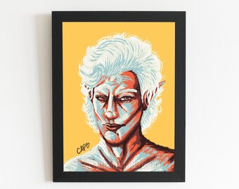 Estampe à l'huile d'Astarion (5x7 et 8x10)