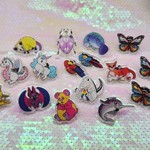 Cute Animal PRIDE Pins