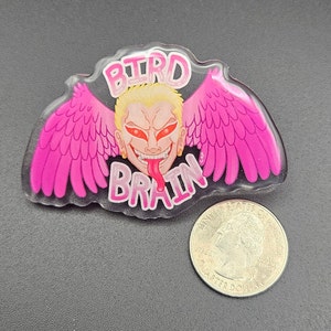 Doffy Bird Brain Pin