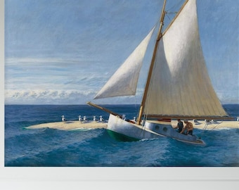 Edward Hopper-tryck: Martha McKeen från Wellfleet Canvastavla