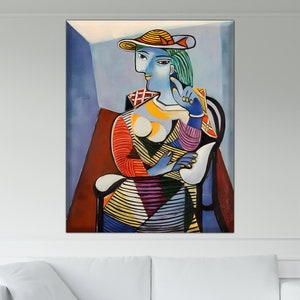 Picasso seated woman - Etsy 日本