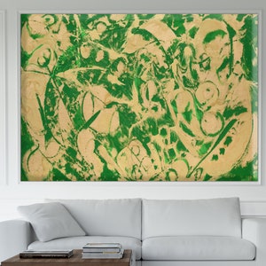 Lee Krasner, Sirene 1966, Lee Krasner Leinwanddruck, Dekorative Leinwand Kunst, Moderne Leinwand Kunst, Reproduktion, Geschenk für Zuhause