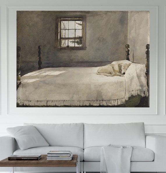 Andrew Wyeth Master Bedroom Canvas Print: Fine Art