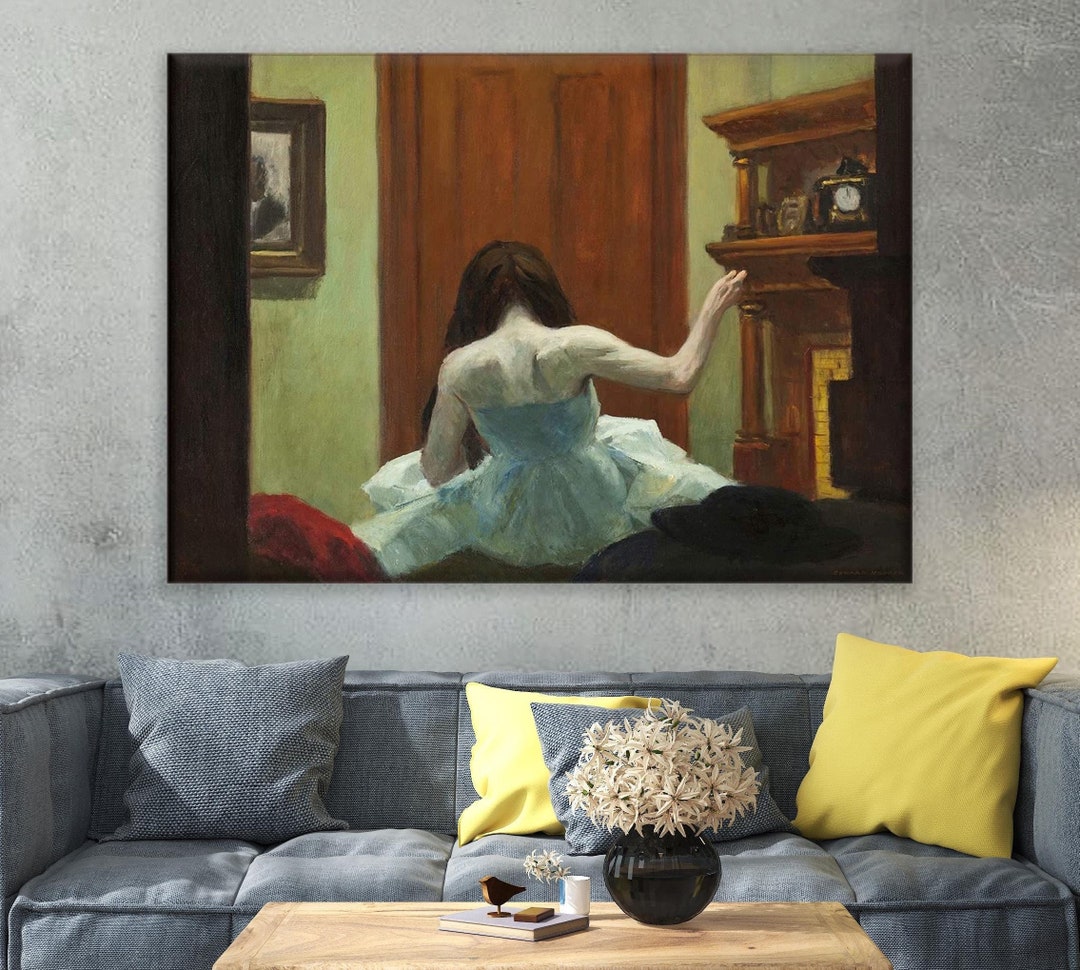 Edward Hopper, New York Interior, Edward Hopper Wall Art, Edward Hopper ...