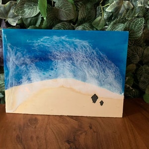 maritime picture on wood 3D