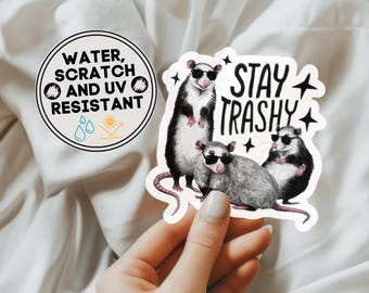 Funny Possum Meme Sticker, Trash Panda Humor