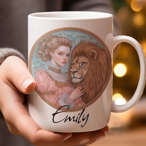 Custom Name Leo Zodiac Sign Mug,Personalized Leo Mug,Astrology Gift for Leo,Unique Zodiac Mug,Leo Birthday Gift,Leo Star Sign Mug