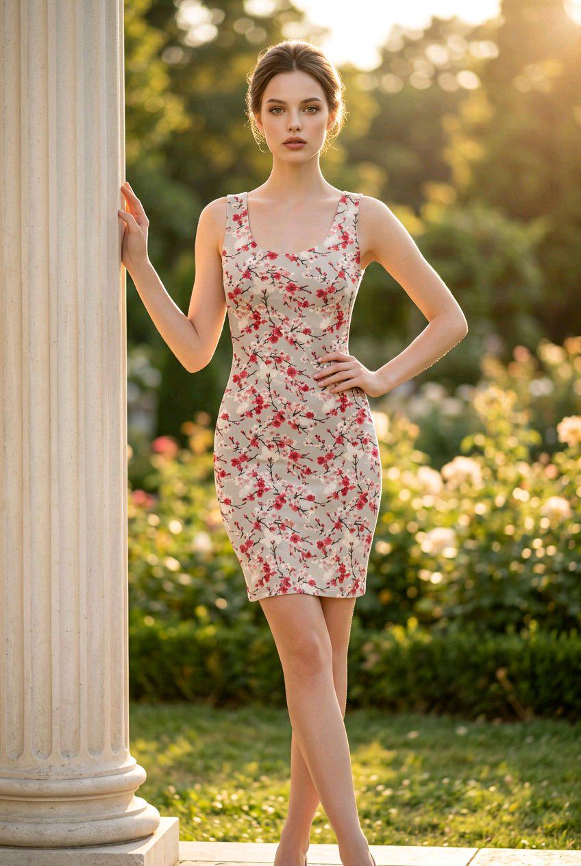 Cherry Bodycon Dress