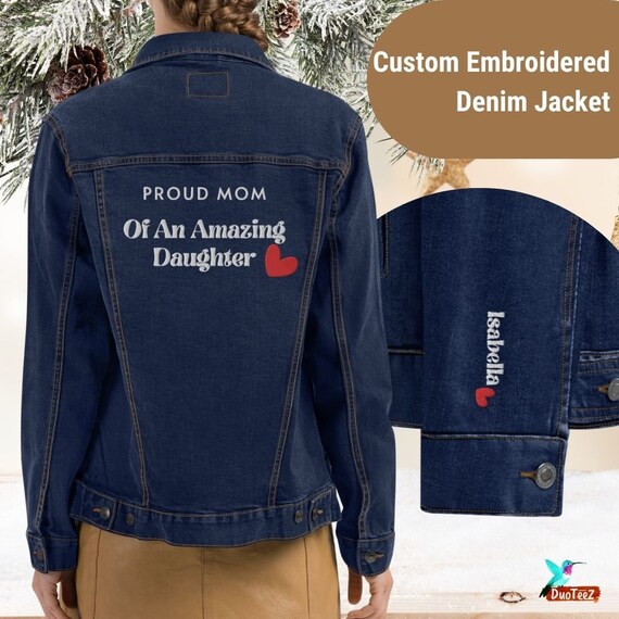 Mom and dad jean jackets discount
