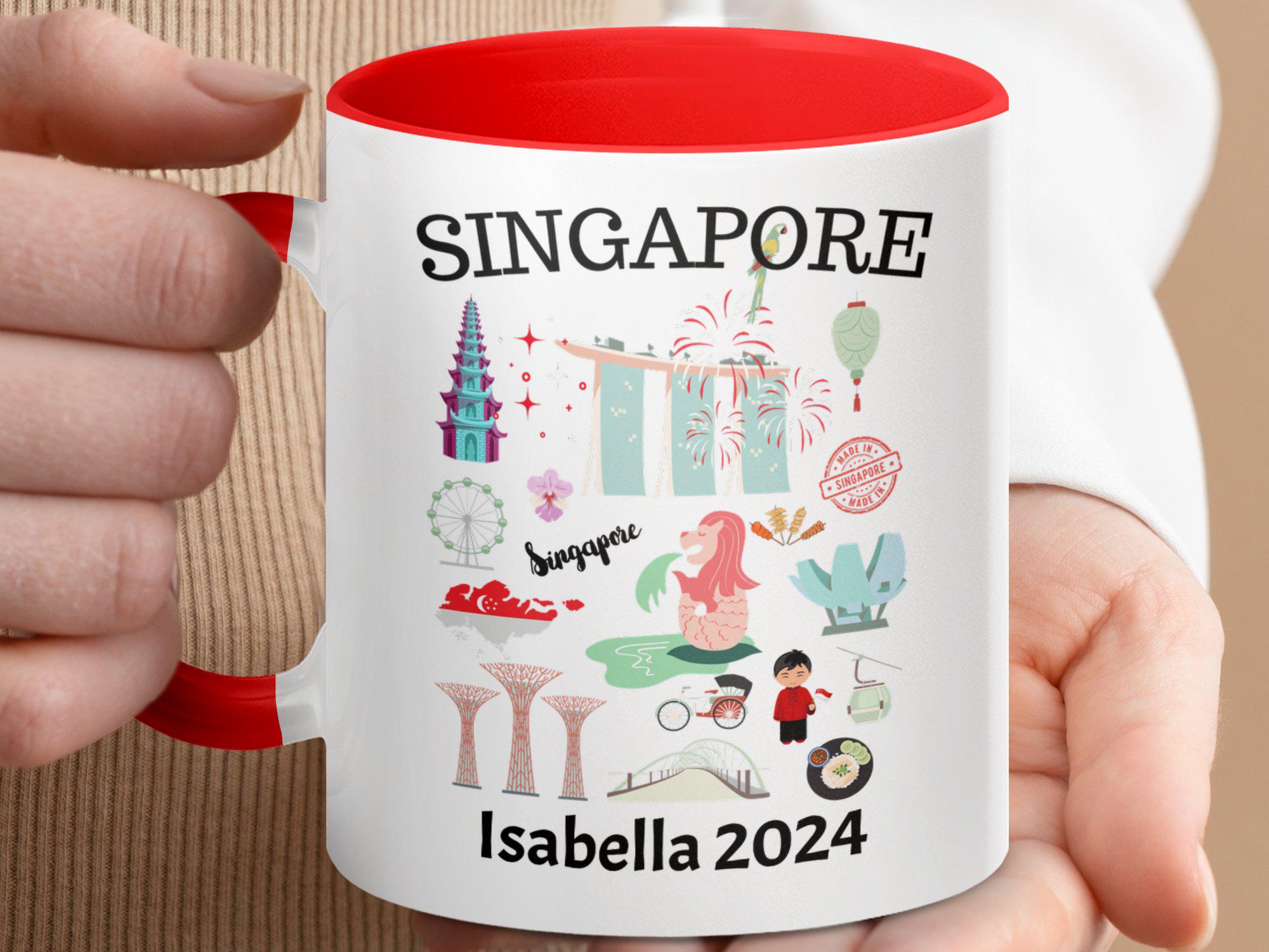 シンガポールのマグカップ - Etsy 日本