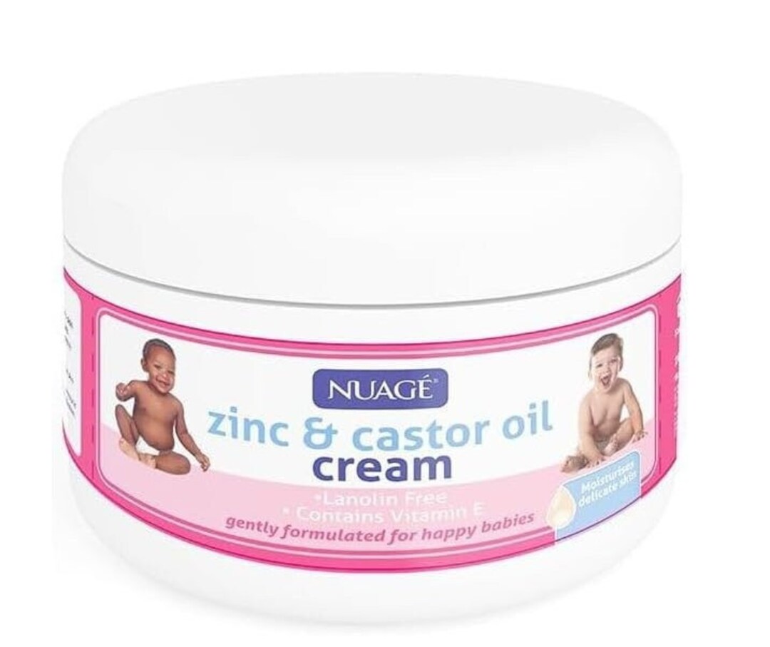 Zinc & Castor Oil Cream Gentle and Effective for Sensitive Skin Ideal