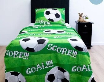 Decoware children's duvet cover Goal - cotton - 140x220 + 60x70 cm