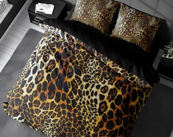 Decoware duvet cover Leopard print - cotton renforce