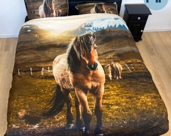 Decoware children's duvet cover Newfoundland Pony - cotton renforce